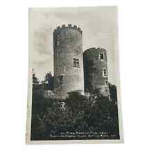 Postcard RPPC Cinq-Mars La Pile Ruines du Chateau Feodal France Vintage B341 picture