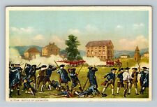 Lexington MA-Massachusetts, Battle Lexington Revolutionary, Vintage Postcard picture