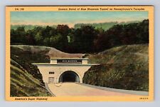 PA-Pennsylvania, Eastern Portal Blue Mountain Tunnel, Vintage Souvenir Postcard picture