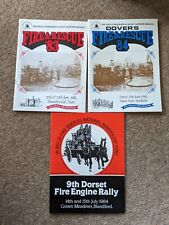 3x 1983/4 fire engine rally brochures/programmes  picture