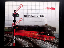 MARKLIN New Items 1984 Catalogue. PLUS Price List. English text. picture