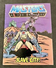 Vintage He-man Masters Of The Universe Slave City Mini-Comic Skeletor 1983 MOTU picture