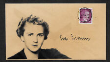 Eva Braun Collector's Envelope with genuine 1941 Hitler Postage Stamp *596OP picture