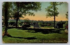 Postcard Minnesota Minneapolis State Soldiers Home Mimic Fort Divided Back E429 picture