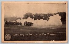 RPPC USA Real Picture Postcard Artillery In Action On The Border picture