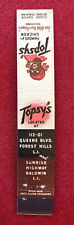 1939/40 NEW YORK WORLD'S FAIR MATCHBOOK “Topsy’s” mb123 picture