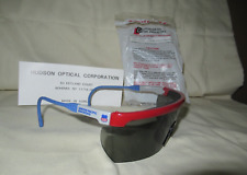UNION PACIFIC RAILROAD SAFETY SUN GLASSES Z87 SMOKE LENS HUDSON OPTICAL NEW COND picture