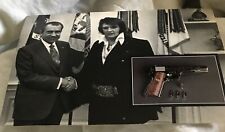 Postcard Elvis Presley President Richard Nixon White House Star 45 Colt Gun FDC picture