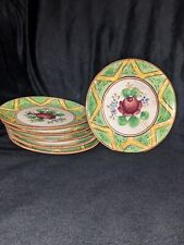 Vintage Hand Painted Made In Japan Plate Set Floral picture
