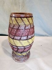 Vintage Italian Vase (Rossini?), Rustic Textured Made in Italy, NICE picture