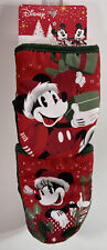 Disney 2 Pack Oversized Christmas Mini Oven Mitts with Mickey & Minnie New picture