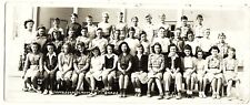 Vintage Old 1943 Photo of Jefferson Elementary School Class INGLEWOOD California picture
