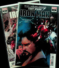 Tony Stark Iron Man #1-2 (Jun 2018, Marvel) - Comic Set of 2 - Near Mint picture