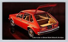 Chevrette 4-Door Hatchback Sedan, Car, Transportation, Antique, Vintage Postcard picture