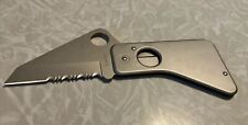 Spyderco Spyder Card AUS-6 Japan Tactical Credit Card Wallet Folding Knife New? picture