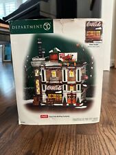 coca cola bottling company department 56 Christmas decor all items included picture