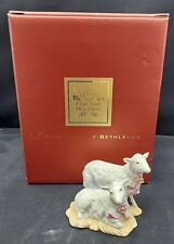 Lenox For The Holidays Little Town of Bethlehem Nativity Pair Of Sheep W/ Box  picture