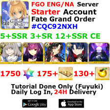 [ENG/NA][INST] FGO / Fate Grand Order Starter Account 5+SSR 170+Tix 1770+SQ #CQC picture