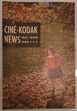 Cine-Kodak News Mini Magezine - Fall Issue from 1946 picture