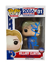 Hillary Clinton Signed Funko Pop Figure Authentic Autograph Beckett picture