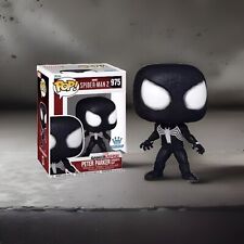 Peter Parker Symbiote Suit #975 Exclusive Funko W/ Protector In Hand Mint picture