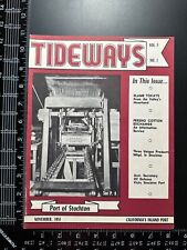 Tideways Magazine Port of Stockton Vol. 3 No. 1 November 1953 Fresno Cotton 0351 picture