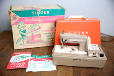 Vintage 1961 Singer SewHandy Child's Electric Sewing Machine Model 50D CASE BOX picture