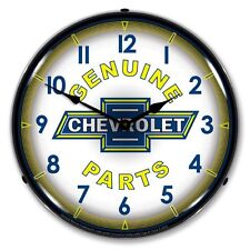 NEW CHEVY PARTS RETRO L.E.D.  LIGHTED CLOCK -  & HANDLING* picture