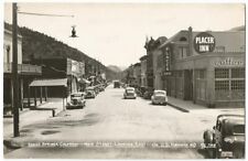 Idaho Springs Colorado CO Main Street Scene RPPC Real Photo 1939 picture