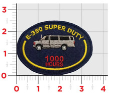 DUTY DRIVER E-350 1000 HOUR EMBROIDERED PATCH HOOK & LOOP picture