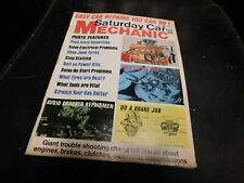 Saturday Car Mechanic Magazine 1972, Shop Junk Yards, Best Tires picture
