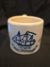 Vtg Old Spice Shaving Mug Cup Sailing Ship Friendship American Hull Pottery picture