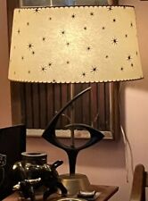 Vintage Fiberglass Atomic Lamp 1950s Starburst Mid Century Lampshade Shade picture