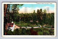 Kalispell MT-Montana, Lawrence Park, Antique, Vintage c1935 Souvenir Postcard picture
