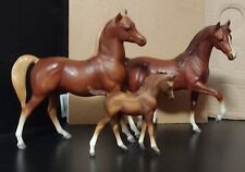 Breyer Classic Arabian Family Model #3055 - Stallion / Mare / Foal - 1973 to 91 picture