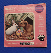 830-ABC Bobby the Bunny Skippy Squirrel Little Red Hen view-master Reels Packet picture