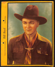 F5-2 Dixie Cup, Premium, 1936, Movie Stars, Bill Boyd, Cowboy, Hopalong Cassidy picture