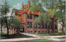 c1910s TOPEKA, Kansas Postcard 