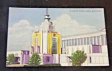 Postcard IL Chicago World's Fair Illinois State Host Building-Unposted picture