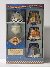 Vintage Spin Shades 4 Seasons Nightlight With Revolving Shades picture