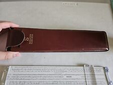 Vintage Pickett N 3-T Power Log Exponential Metal Slide Ruler With Case picture