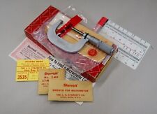 Vintage Starrett V2XFL Outside Micrometer Metric Friction Lock NOS USA, BN2425 picture