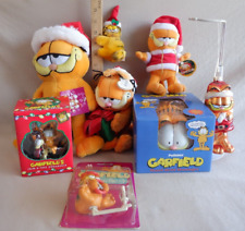 WOW VINTAGE GARFIELD LOT OF 8 NEW OLD STOCK Kurt Adler, Dakin, Ty, +More READ picture