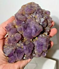 1.4 LB Superb Chevron Amethyst Crystal Cluster - Morocco picture