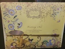 Wedgewood Yellow Butterfly Writing Set 10 Writing Papers & Envelopes Floral  picture