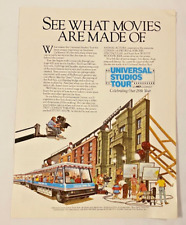 Snickers 1984 Olympic Sponsor Universal Studios Tour 20th Year Vintage Print Ad picture