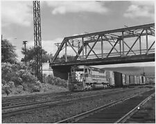 Erie & Lackawanna Locomotive 2410 Black & White Train Railroad Photo 8X10 #4259 picture