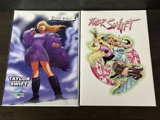 Tidal Wave Comics 2023 Taylor Swift Female Force Cover A & Exclusive Cover Set picture