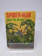 1976 Spider-Man Zaps Mr. Zodiac WHITMAN A BIG LITTLE BOOK Comic Novel  picture