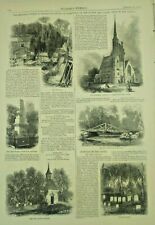 Harper's Weekly 8/11/1866  Washington Irving / The Atlantic Cable/Louisiana picture